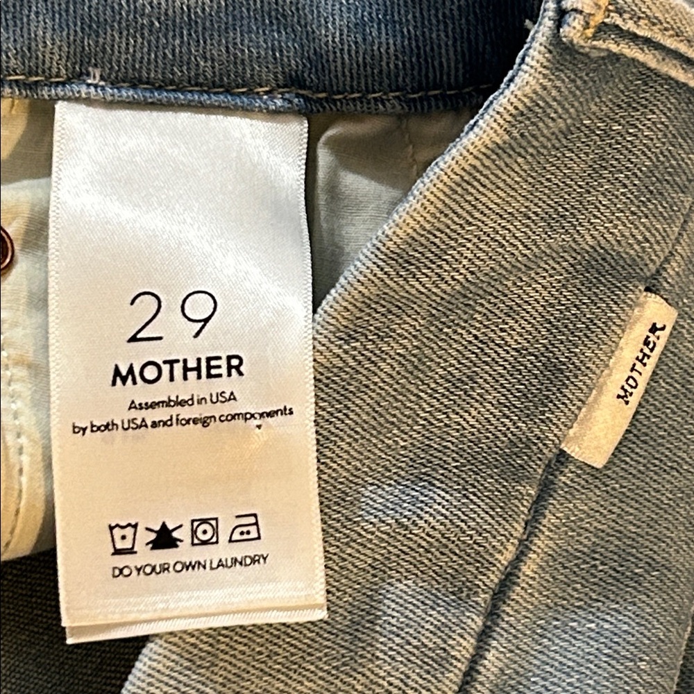 MOTHER The Looker Ankle Fray “hold my hand” size 29 - Picture 8 of 16